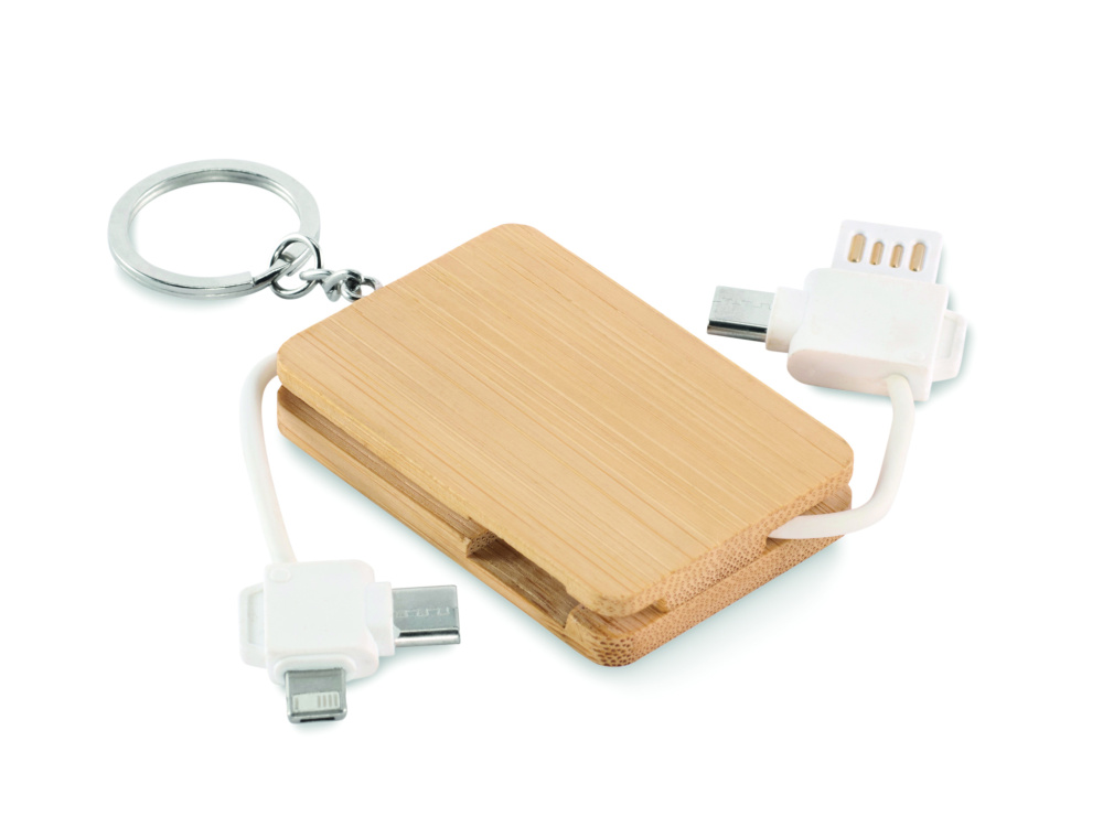 Logotrade promotional products photo of: Key ring charging cable